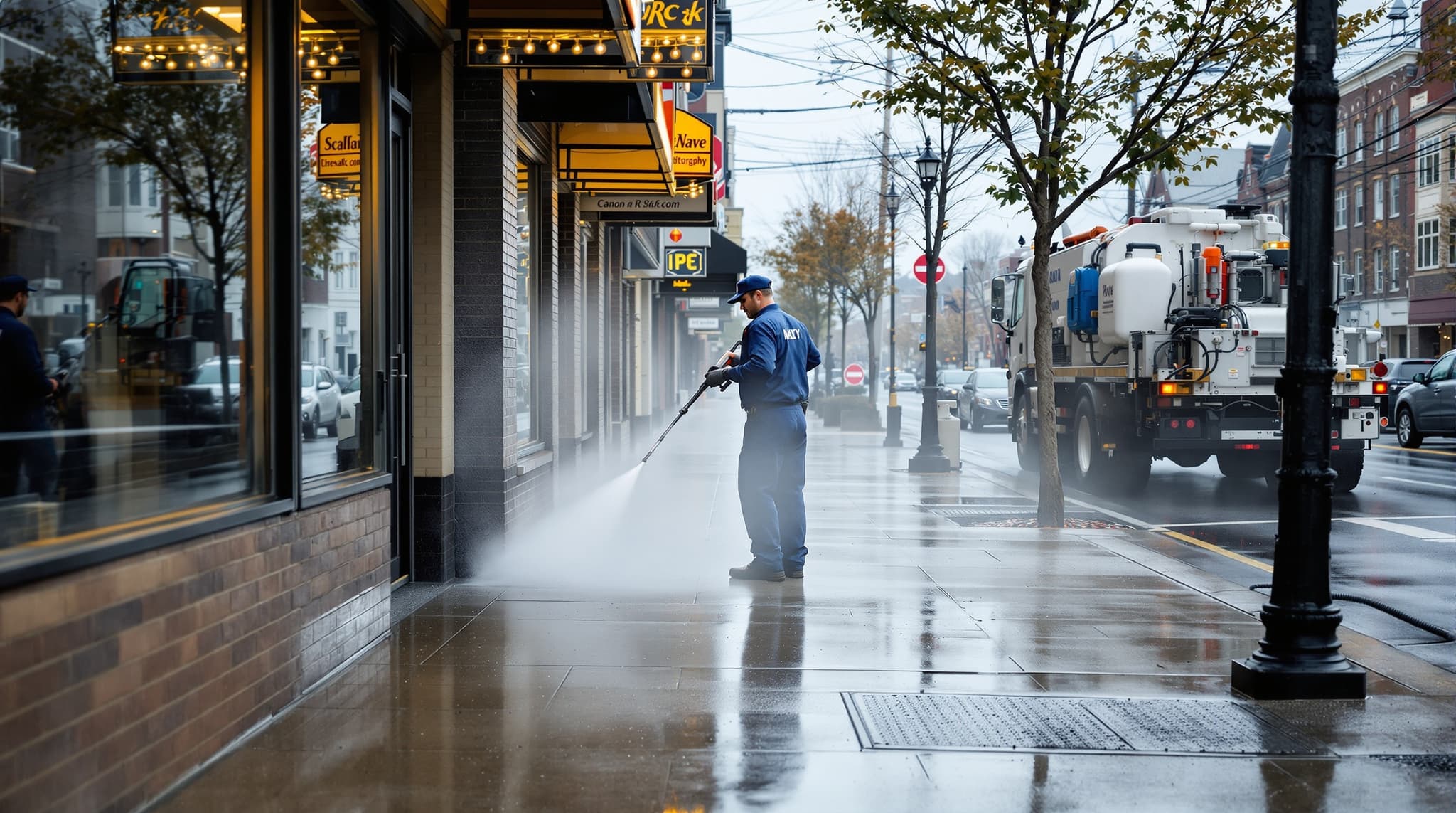 Commercial Pressure Washing