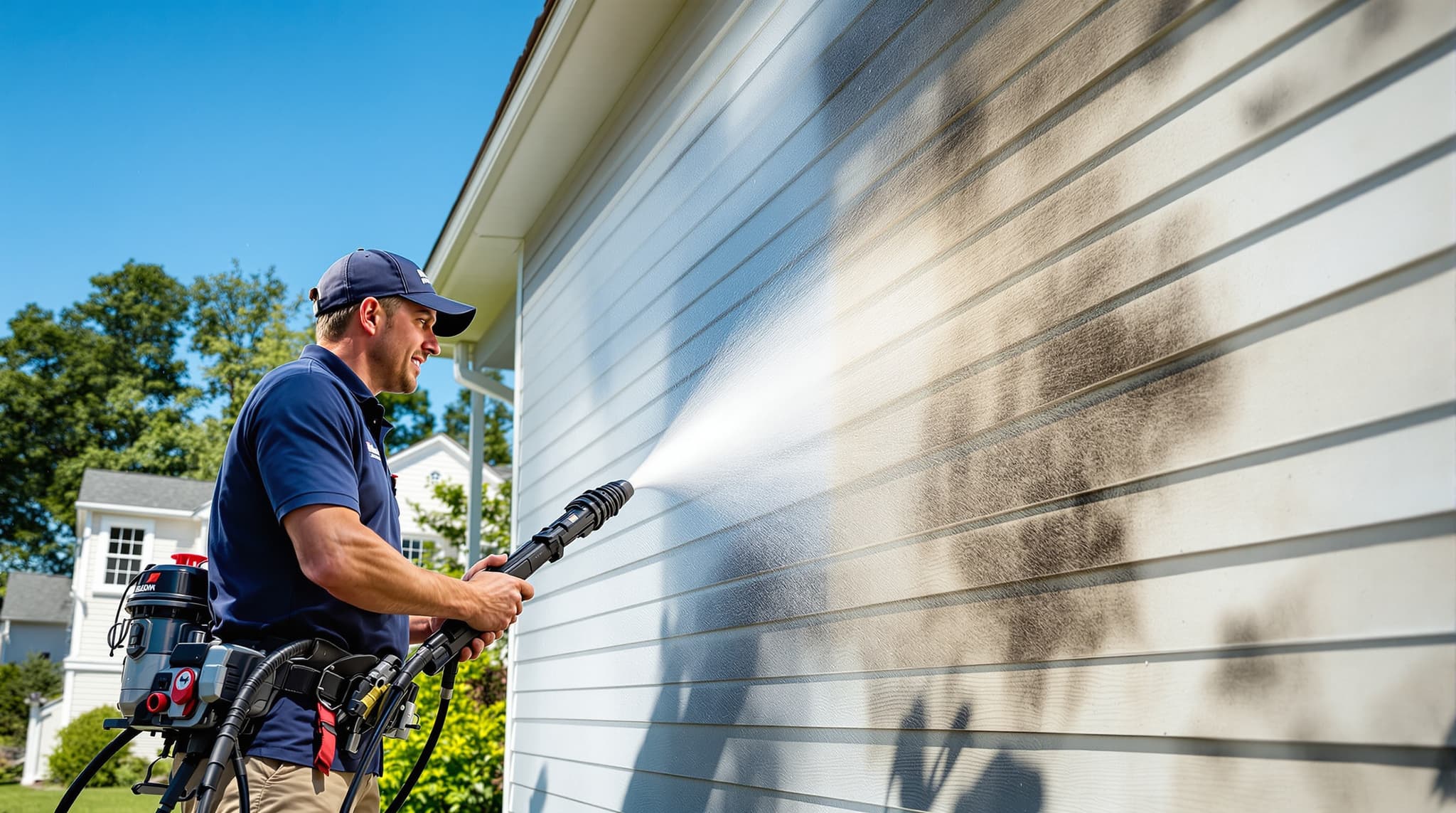 Farmingdale pressure washing